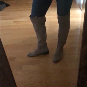 Delman size 8 OTK suede boots